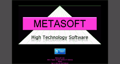 Desktop Screenshot of metasoft.it